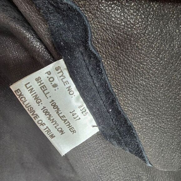 Margaret Godfrey small leather jacket R10 - Picture 5 of 5